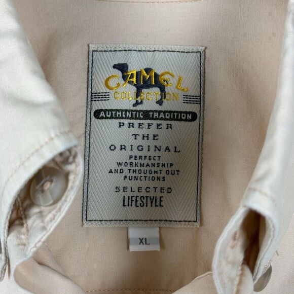 Camel Trophy Adventure Wear Men’s Safari Shirt XL Y2K Button Down Short Sleeve - Picture 4 of 6